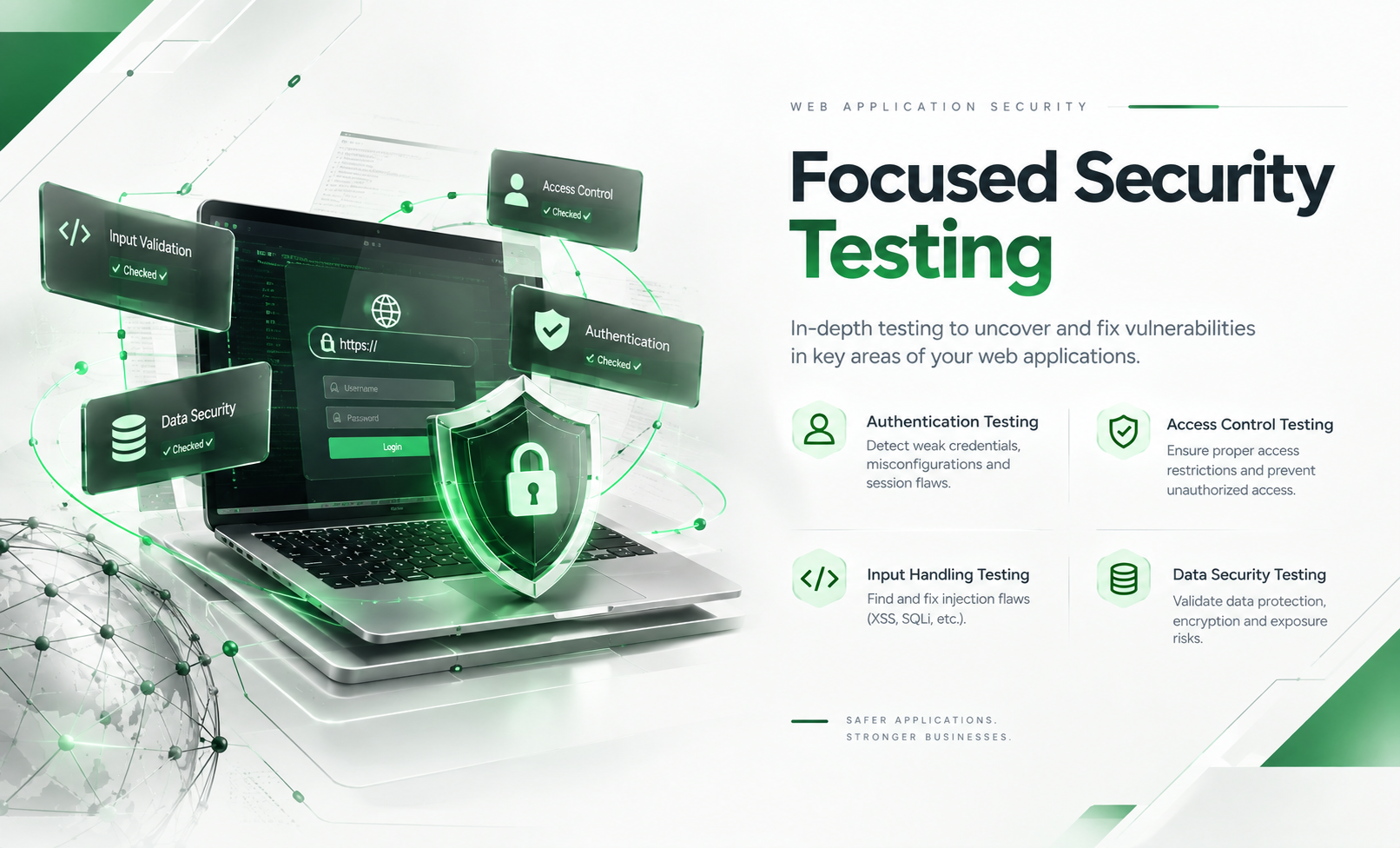 Focused Web Application Security Testing and Analysis